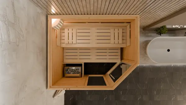 Luxury Bathroom and Sauna Suite