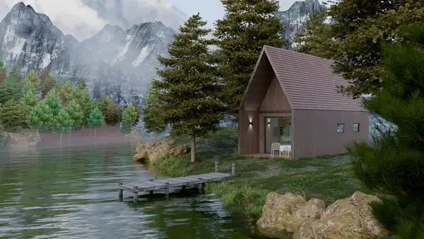 A-Frame Lakeside Retreat