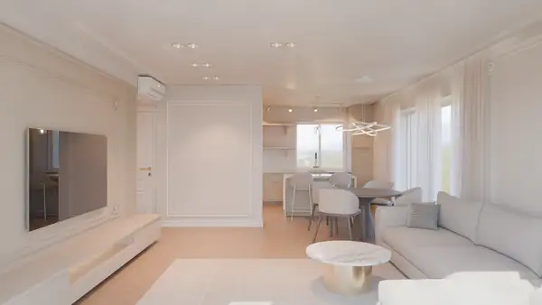 Minimalist White Interior Concept