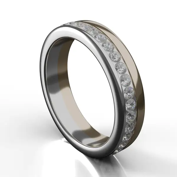 Diamond Eternity Ring Render