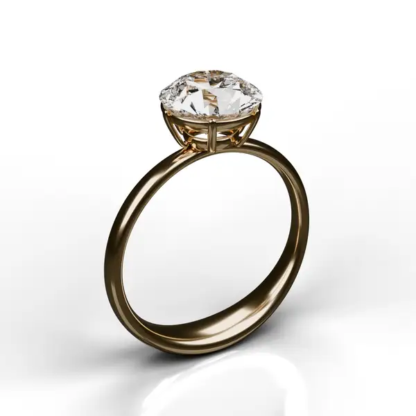 High-End Diamond Engagement Ring