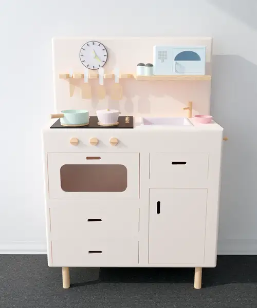 Wooden Toy Kitchen Set