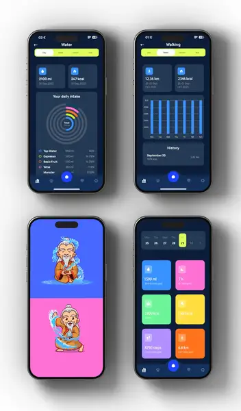Penthouse Paws Mobile App UI