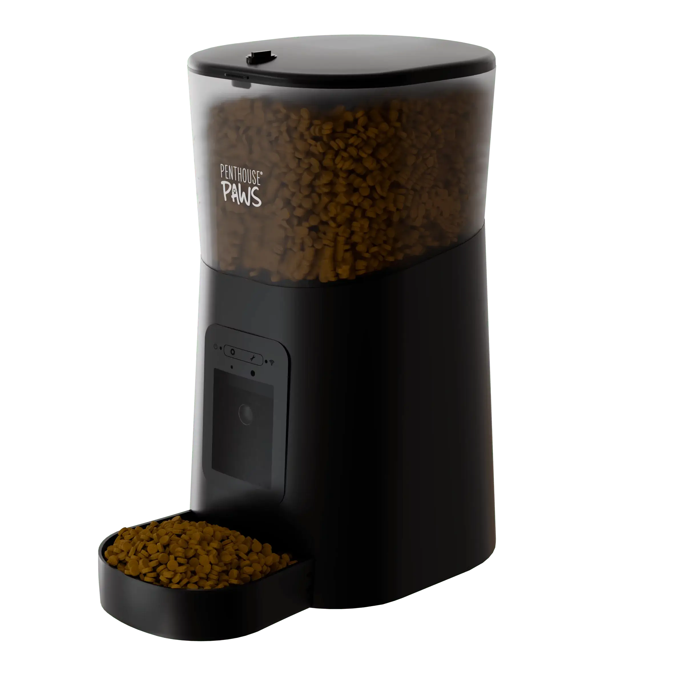 Penthouse Paws high-definition automatic pet feeder full of kibble